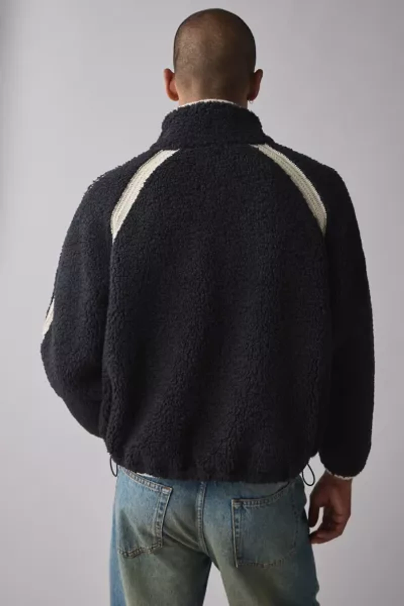 UGG Nika Crochet UGGfluff Zip-Up Jacket