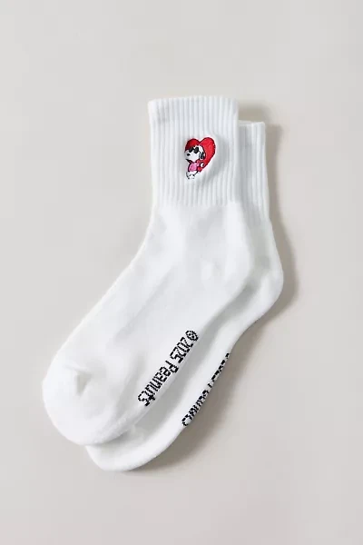 Peanuts Snoopy Icon Quarter Crew Sock