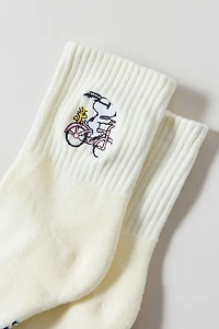 Peanuts Snoopy Icon Quarter Crew Sock