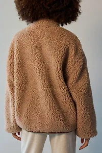 UGG Marlene Confetti Piled Fleece Zip-Up Jacket