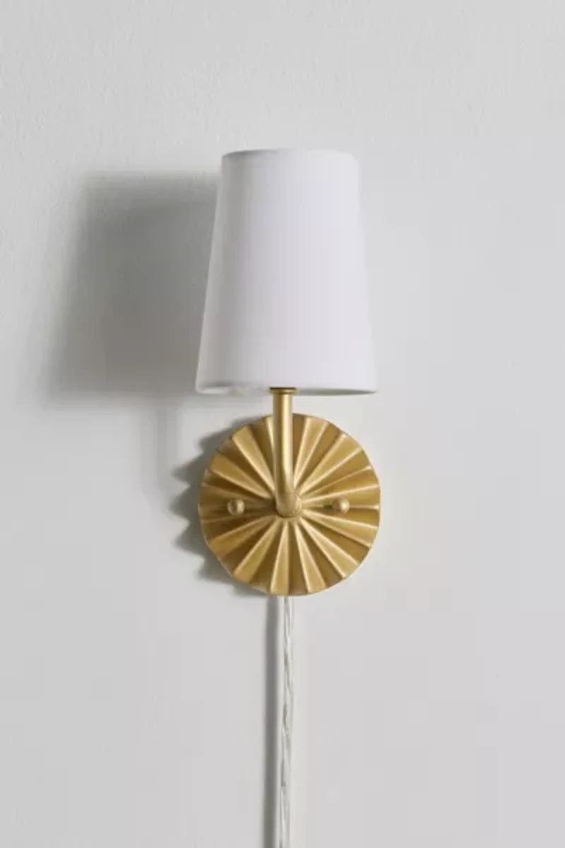 Julie Pleated Sconce