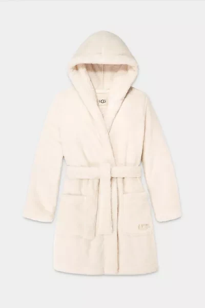 UGG Aarti Plush Fleece Hooded Robe