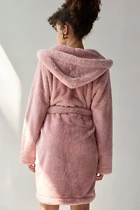 UGG Aarti Plush Fleece Hooded Robe
