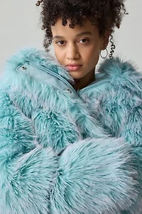 UGG Ronney High Pile Faux Fur Puffer Jacket