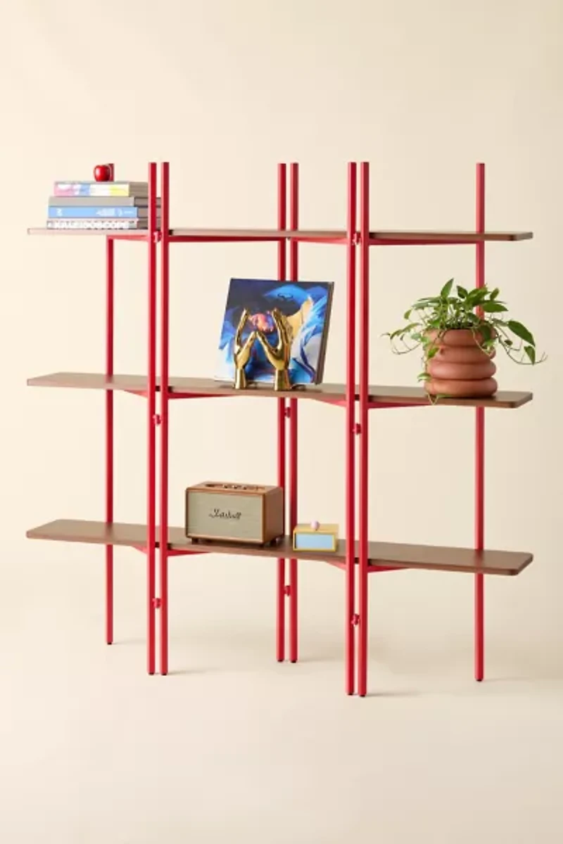 Ginny Folding Collapsible Storage Shelf