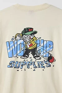 WORSHIP SUPPLIES Menace Graphic Tee