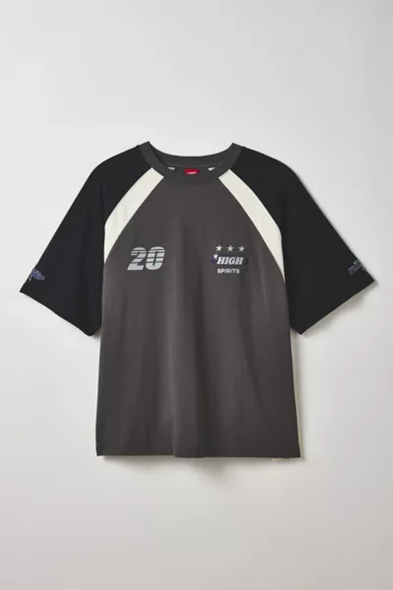 WORSHIP SUPPLIES Logo Raglan Tee