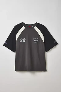 WORSHIP SUPPLIES Logo Raglan Tee