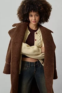 UGG Sema UGGfluff Fleece Long Coat