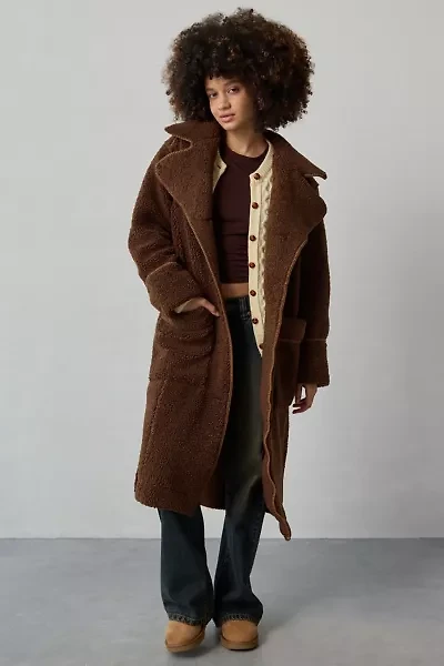UGG Sema UGGfluff Fleece Long Coat