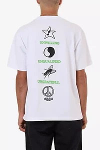 WORSHIP SUPPLIES Unqualified Graphic Tee