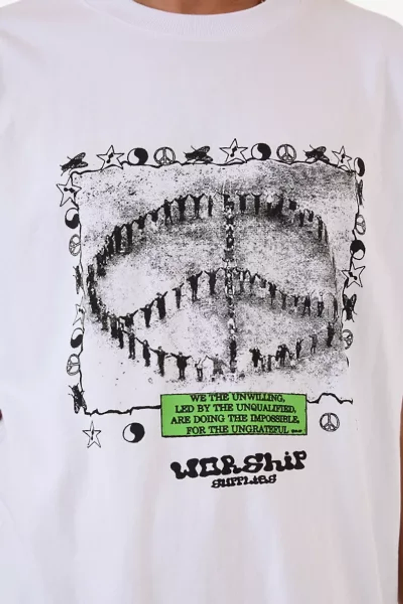 WORSHIP SUPPLIES Unqualified Graphic Tee