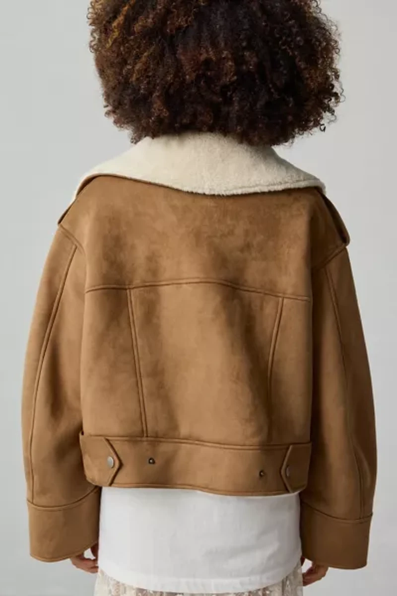 UGG Finnian LuxeFluff Moto Jacket