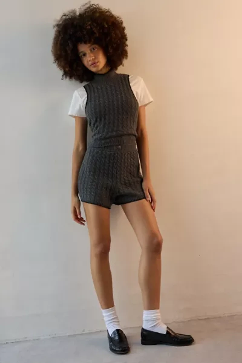 UGG Zariah Cable Knit High Neck Tank Top