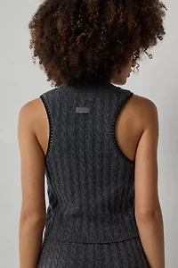 UGG Zariah Cable Knit High Neck Tank Top