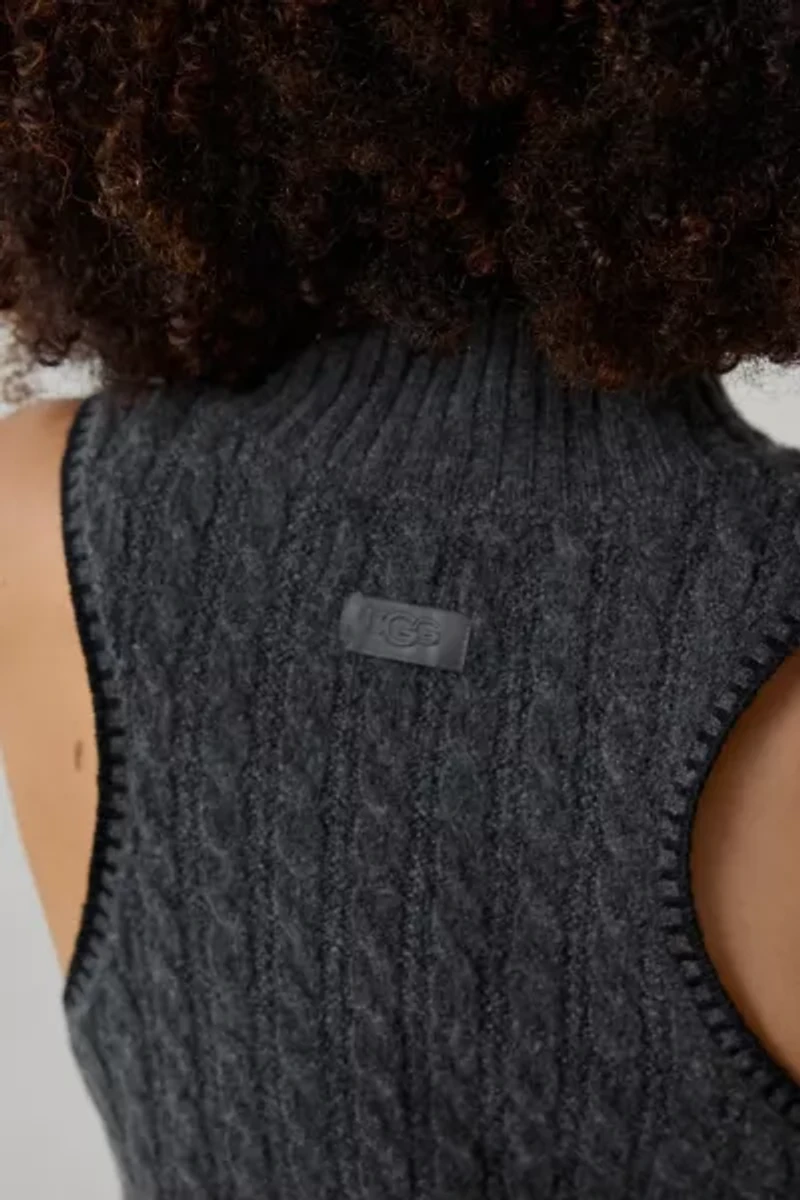 UGG Zariah Cable Knit High Neck Tank Top