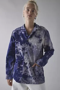 ReMADE By UO Bleach Splatter Work Jacket