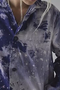 ReMADE By UO Bleach Splatter Work Jacket