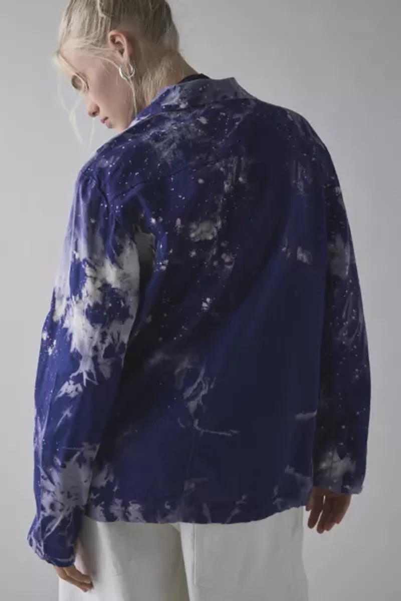 ReMADE By UO Bleach Splatter Work Jacket