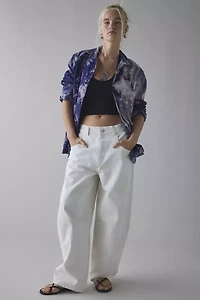 ReMADE By UO Bleach Splatter Work Jacket