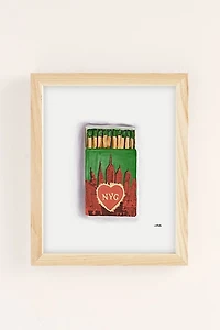 carolineellisart NYC Matchbox Art Print