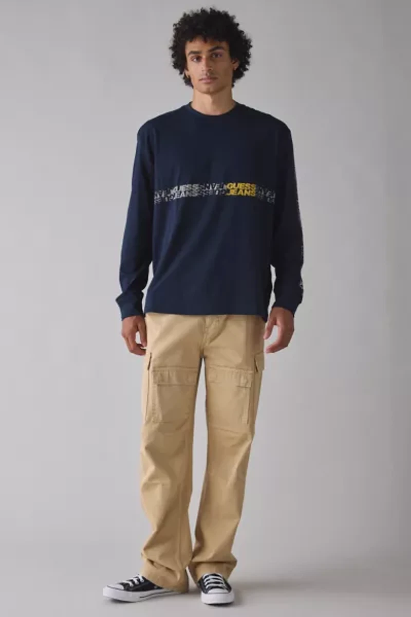 GUESS JEANS Flip Long Sleeve Tee
