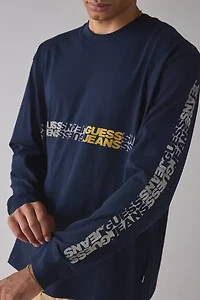 GUESS JEANS Flip Long Sleeve Tee