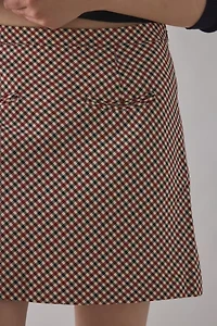 House Of Sunny Marie Heritage Tartan Mini Skirt
