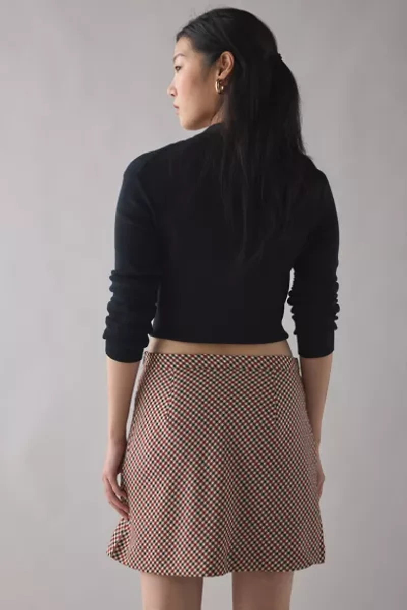 House Of Sunny Marie Heritage Tartan Mini Skirt