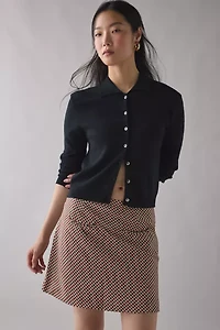 House Of Sunny Marie Heritage Tartan Mini Skirt