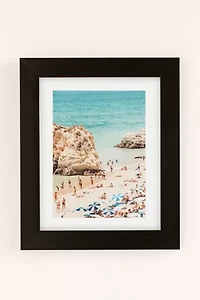 Ingrid Beddoes Photography Aerial Beach Art Print