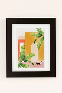 Nadja Cat Space III Art Print