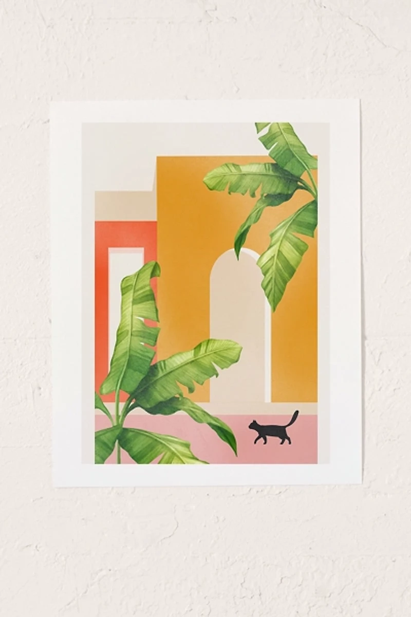 Nadja Cat Space III Art Print