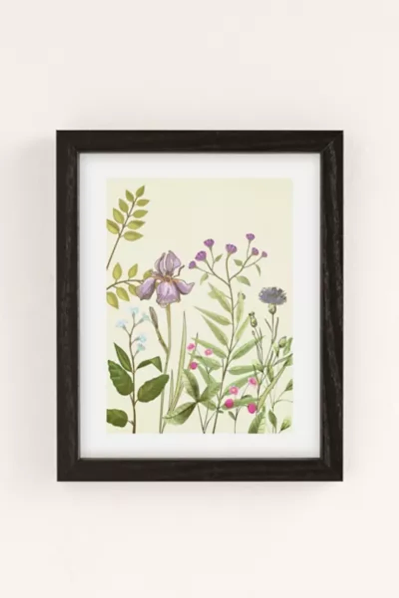 Nadja Little Blooming Wildflowers Art Print