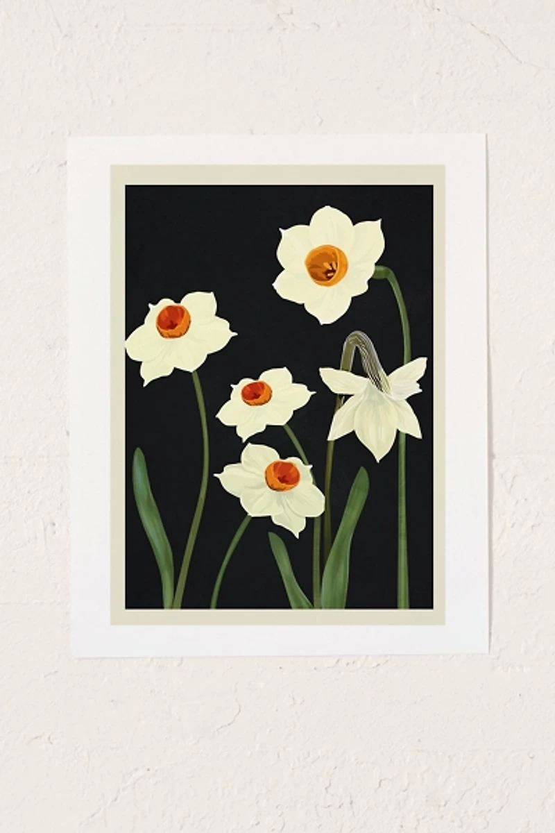 Nadja Beautiful Summer Flowers Art Print