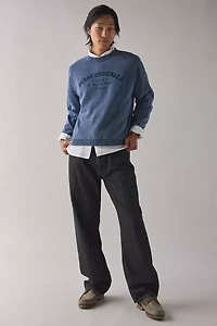 GUESS ORIGINALS Boxy Logo Crew Neck Sweater