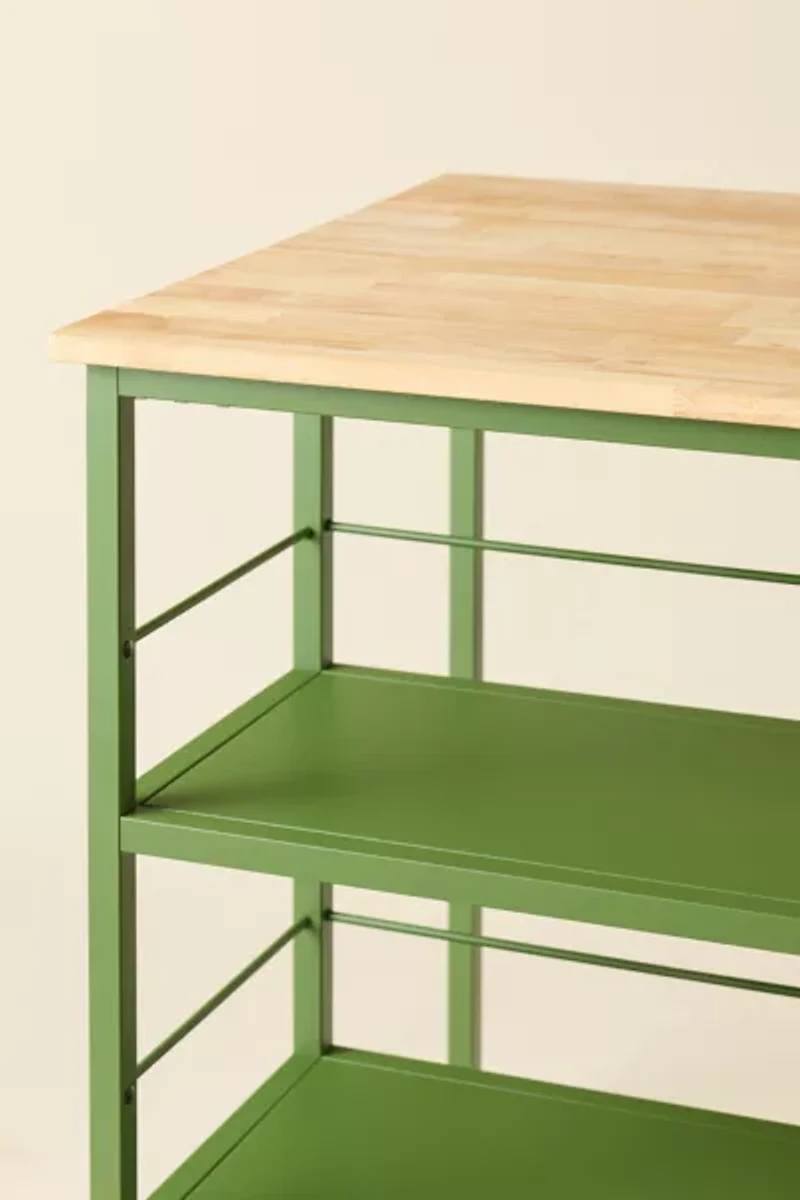 Alana Metal Kitchen Island