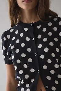 Kimchi Blue Rachel Printed Short Sleeve Cardigan
