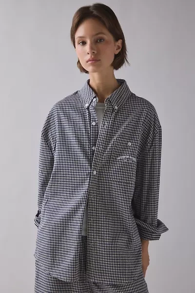 House Of Sunny Gingham Button-Down Shirt