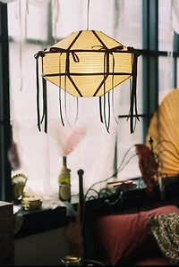 Blaire Bow Lantern Pendant Light