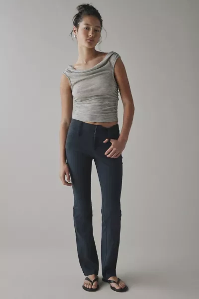 Kimchi Blue All Night Low-Rise Straight Leg Trouser