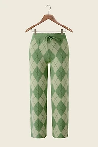 House Of Sunny Argyle Lounge Pant