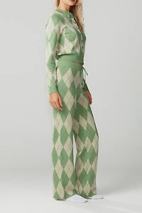 House Of Sunny Argyle Lounge Pant