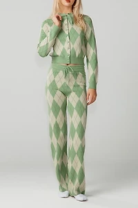 House Of Sunny Argyle Lounge Pant