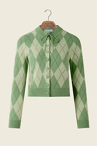 House Of Sunny Argyle Lounge Cardigan