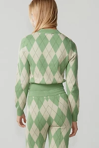 House Of Sunny Argyle Lounge Cardigan