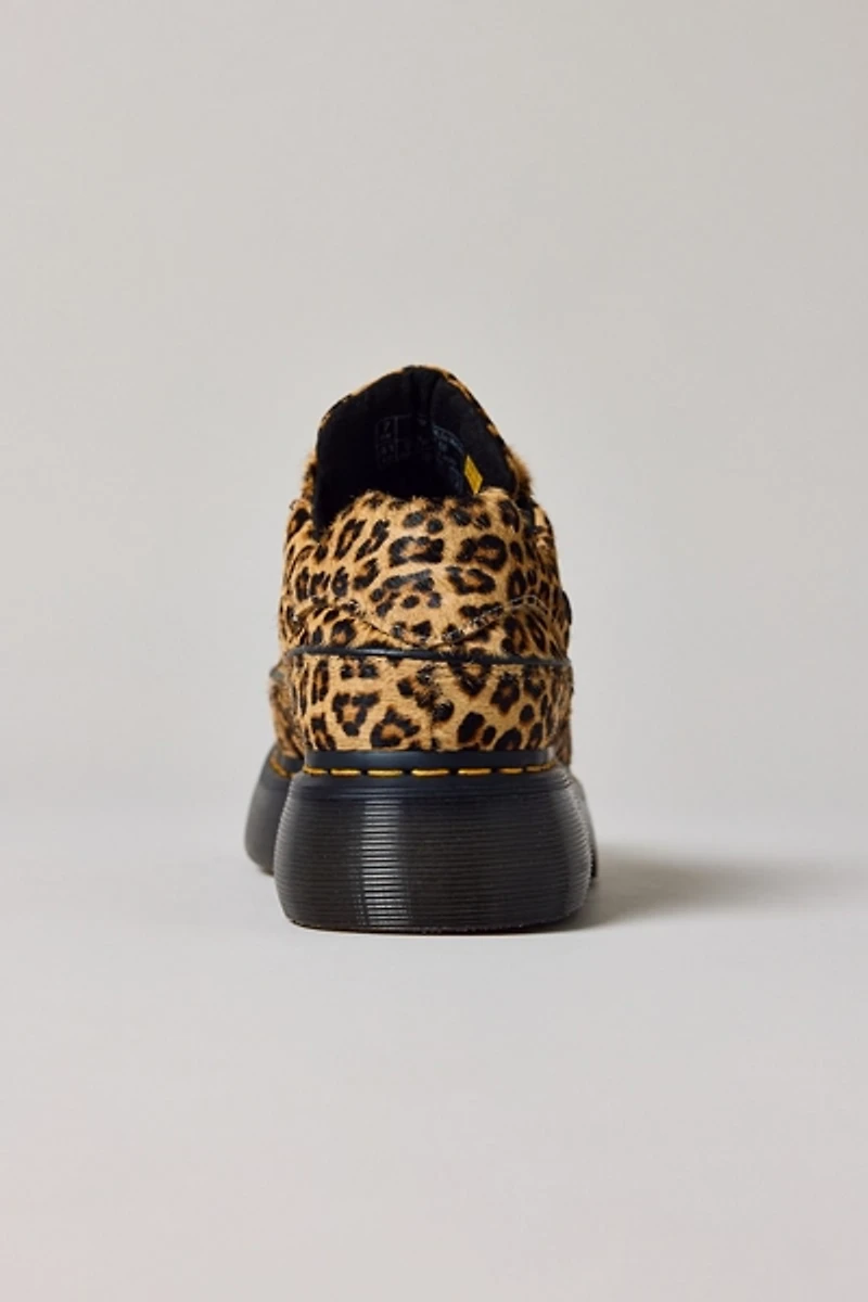 Dr. Martens Women's Buzz Leopard Print 5-Eye Shoe