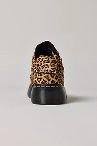 Dr. Martens Women's Buzz Leopard Print 5-Eye Shoe