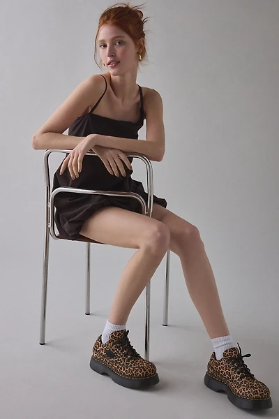 Dr. Martens Women's Buzz Leopard Print 5-Eye Shoe