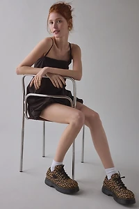 Dr. Martens Women's Buzz Leopard Print 5-Eye Shoe